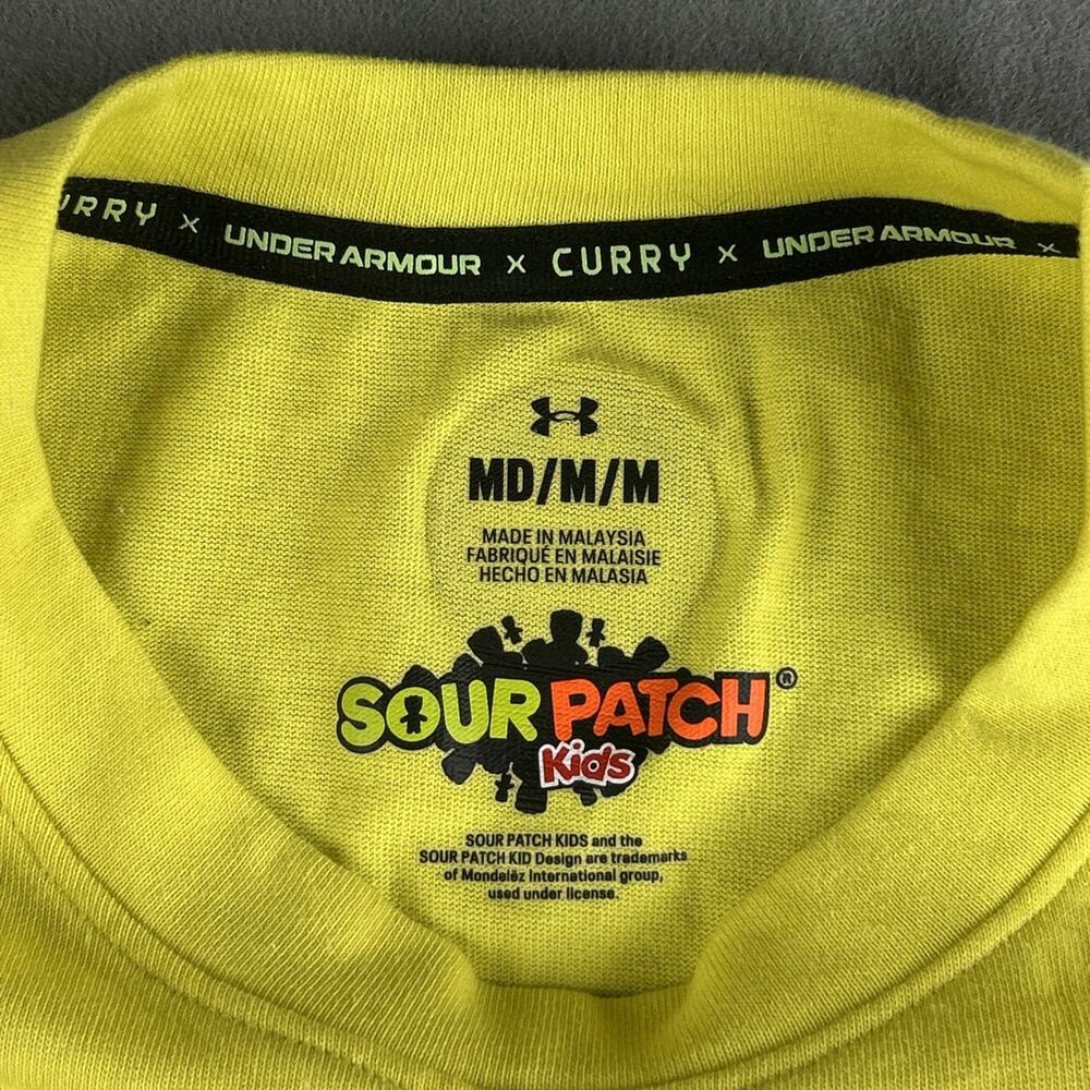 Steph Curry X Sour Patch Kids Under Armour T-Shirt Men’s Size Medium - Picture 3 of 12
